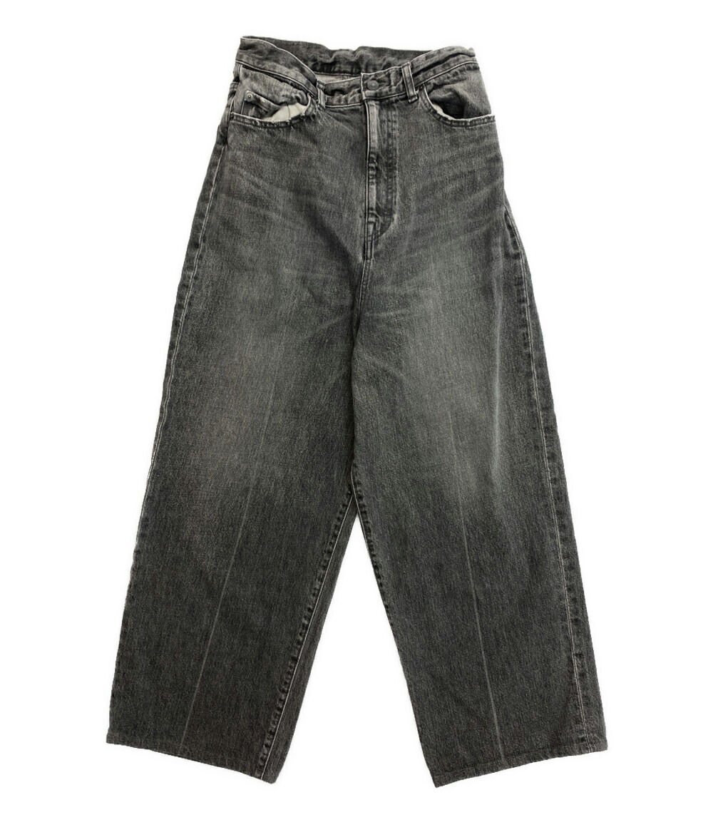 【中古】 ゲミニ パンツ ワイドデニムパンツ レディース SIZE 36 GEMINI