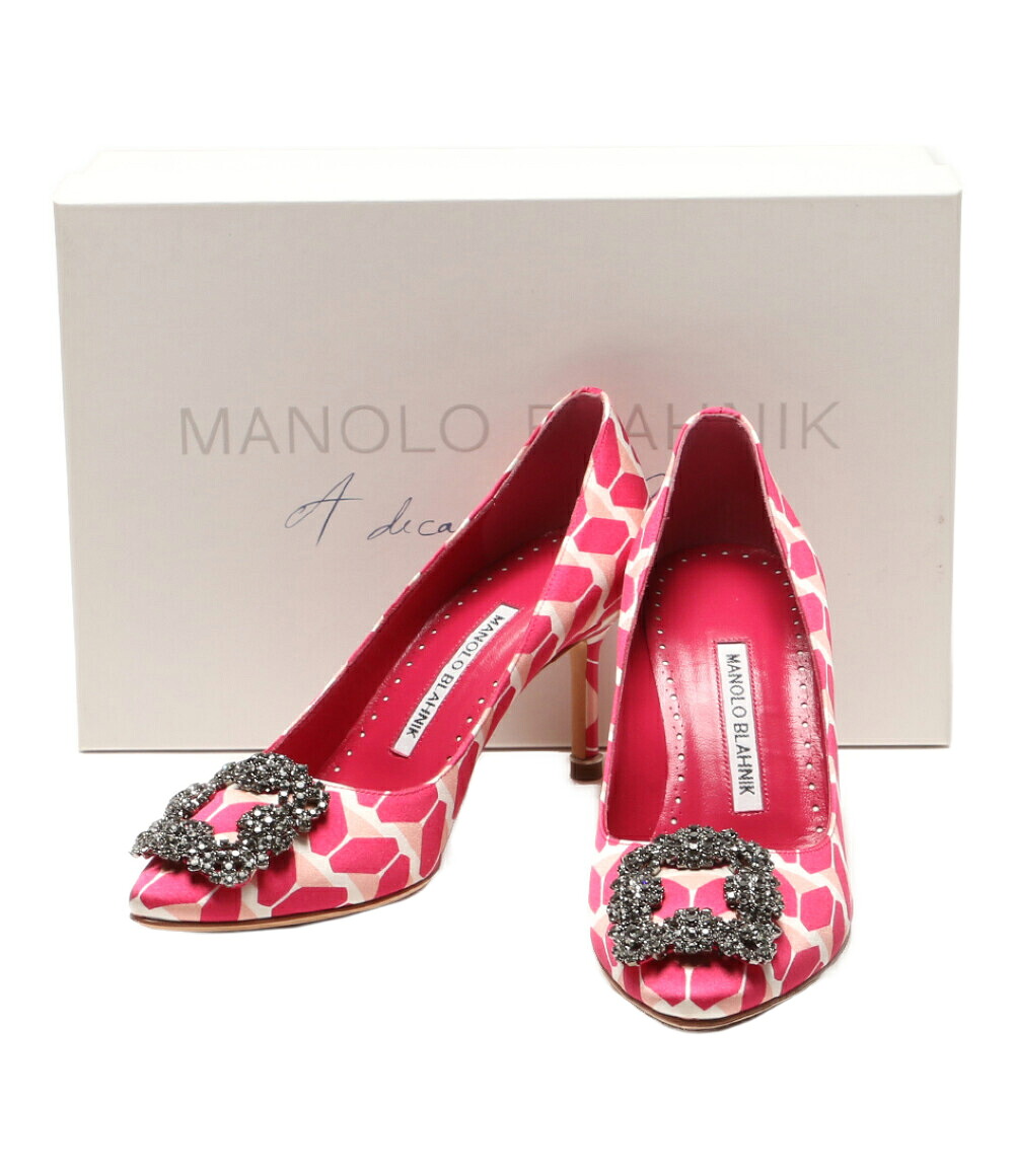 楽天市場】【中古】MANOLO BLAHNIK(マノロブラニク) パンプス ビジュー 