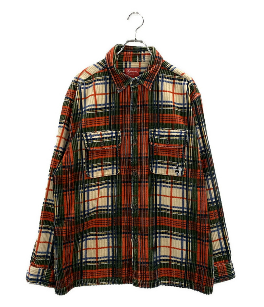 る*ま様 Supreme Corduroy シュプリーム コーデュロイ シャツジ Supreme シュプリーム Corduroy Shirt コーデュロイ シャツ