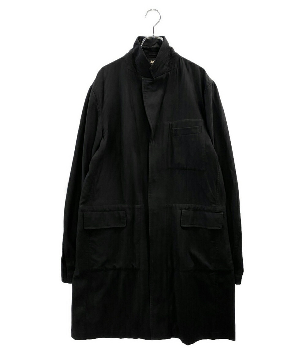 ブラック コムデギャルソン　製品染め　ダブル　Pコート XL ブラック　美品 8701115271_1.jpg