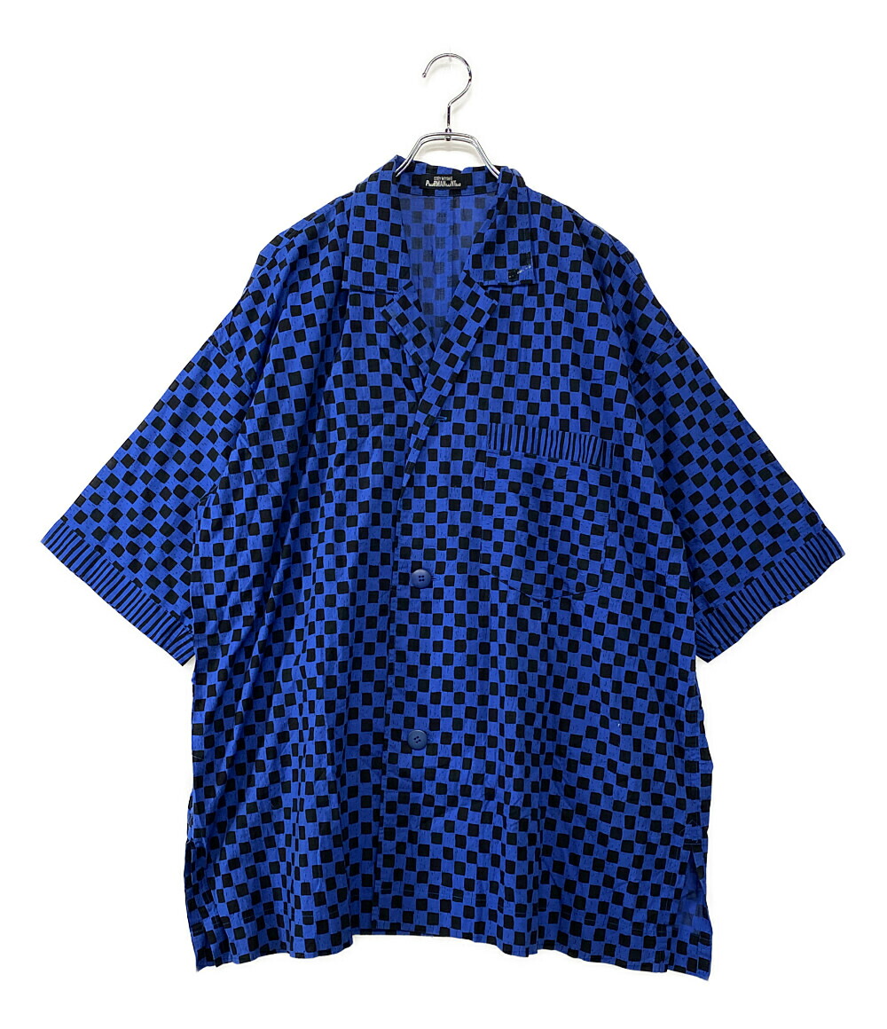 【SIZE:M】90s ISSEY MIYAKE 半袖 イッセイミヤケ トップス 希少 80s 90s issey miyake Archive イッセイミヤケ ストライプ