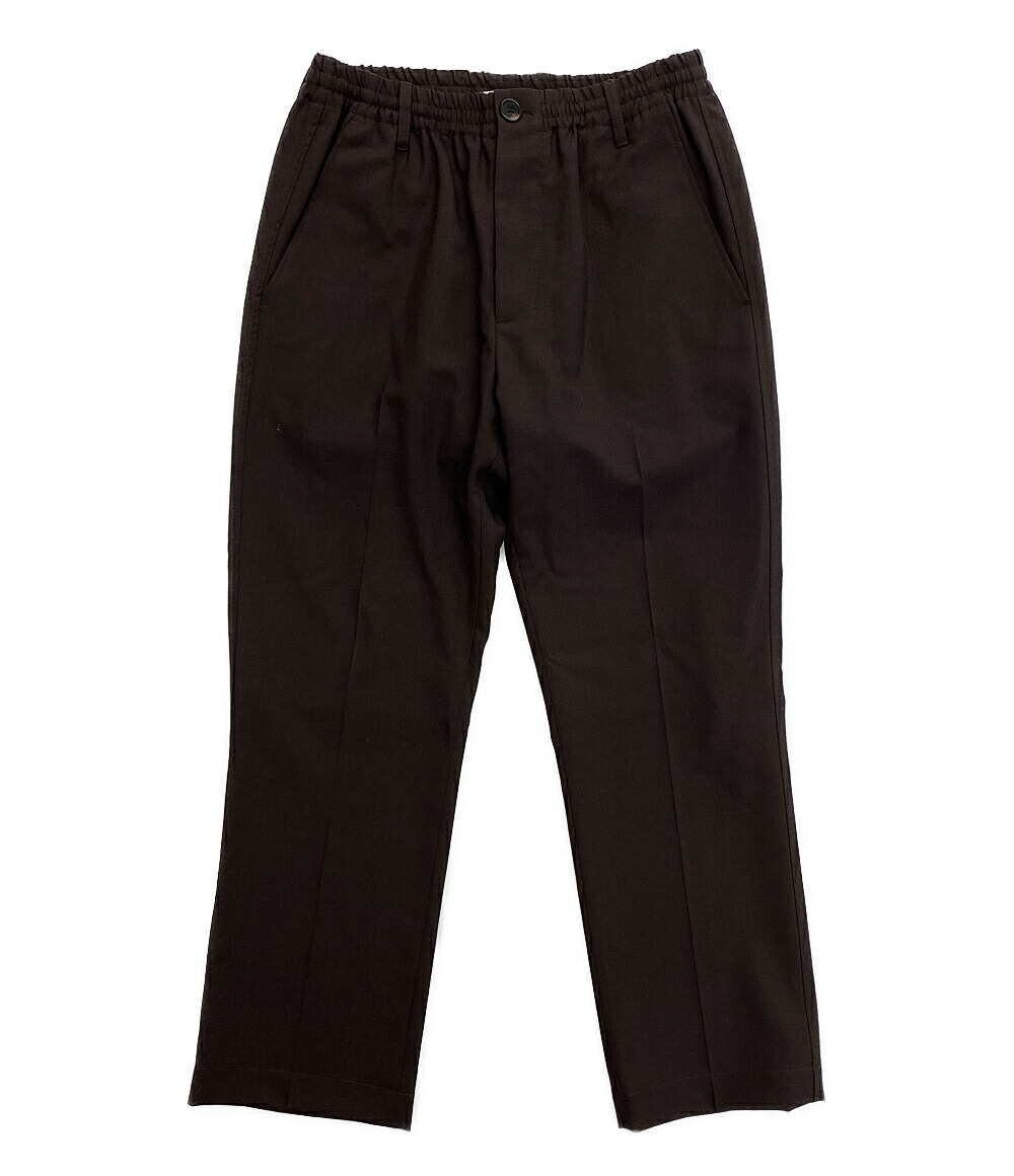 MARNI wool twill trouser 22AW マルニ　パンツ 楽天市場】MARNI(マルニ) サイズ:44 17AW ウール ワイド