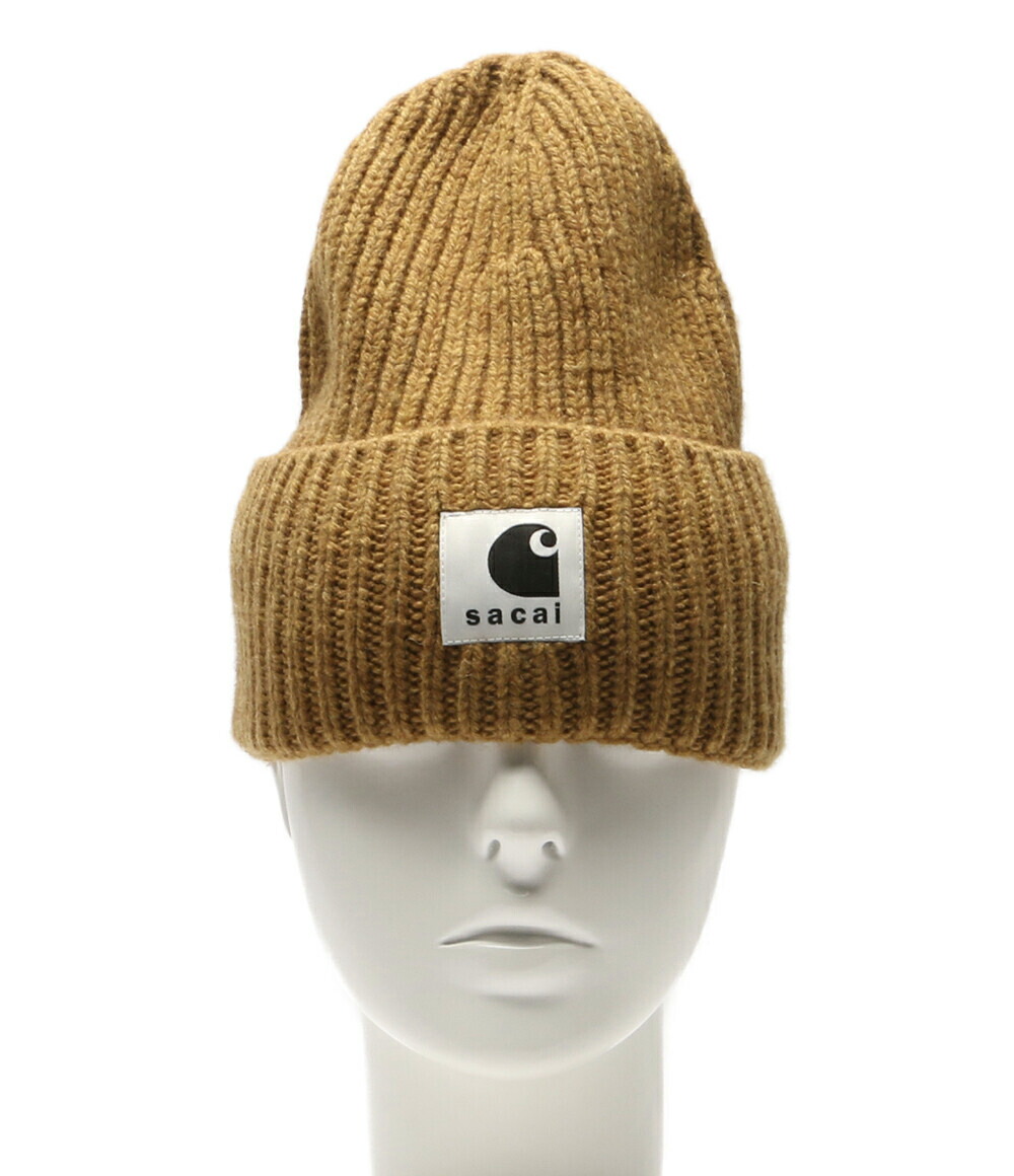 楽天市場】【中古】sacai×CARHARTT WIP Beanie ニット帽 23