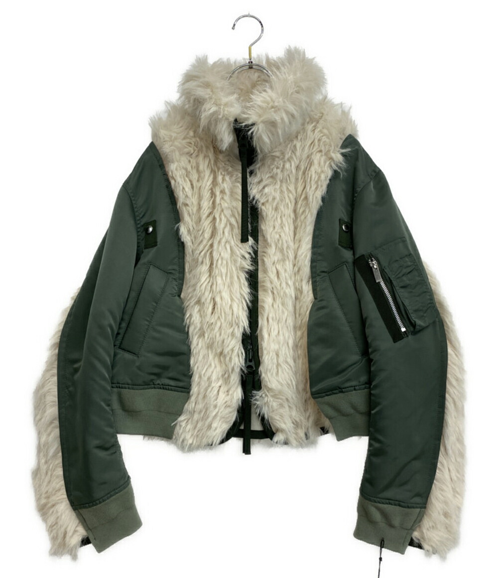Sacai ニットポンチョ sacai - 【値下げしました】sacai ニットポンチョの通販 by