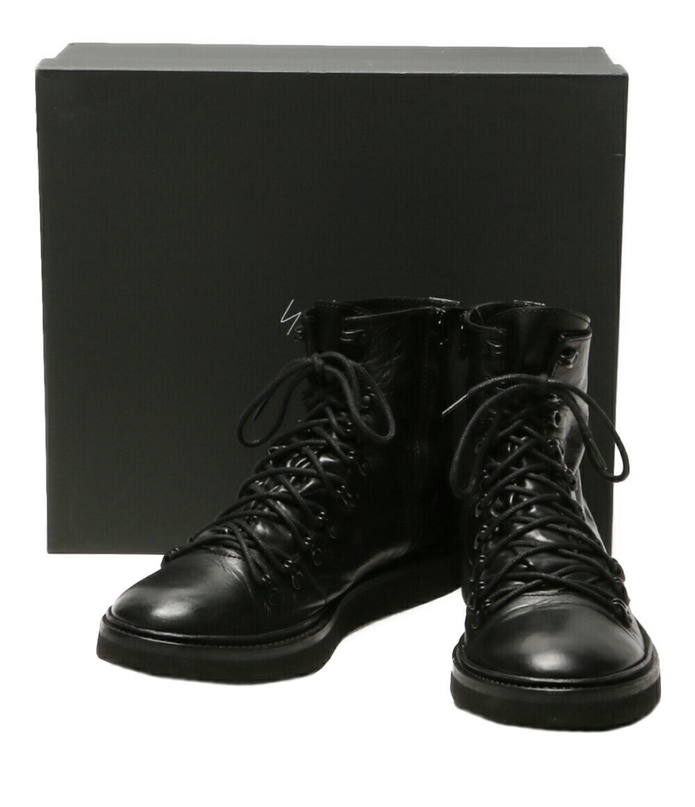 ヨウジヤマモトプールオム 24AW ホースグレイン トラッキングシューズ 楽天市場】【中古】YOHJI YAMAMOTO 【HORSE GRAIN TREKKING