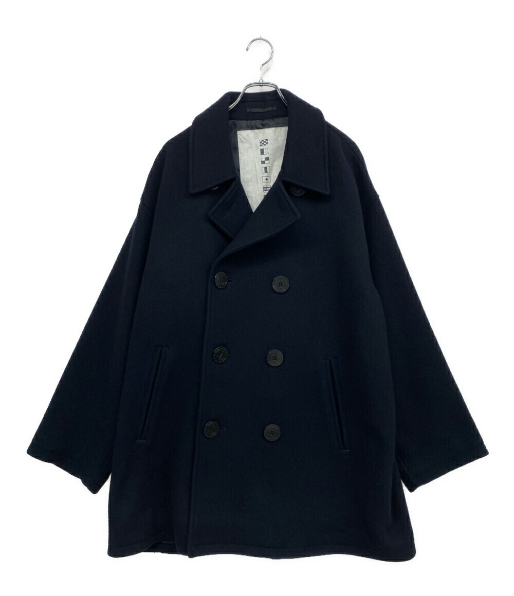 pコート　新品未使用　定価税込25300円 THISIS pコート ピーコート メルトンピーコート メンズ