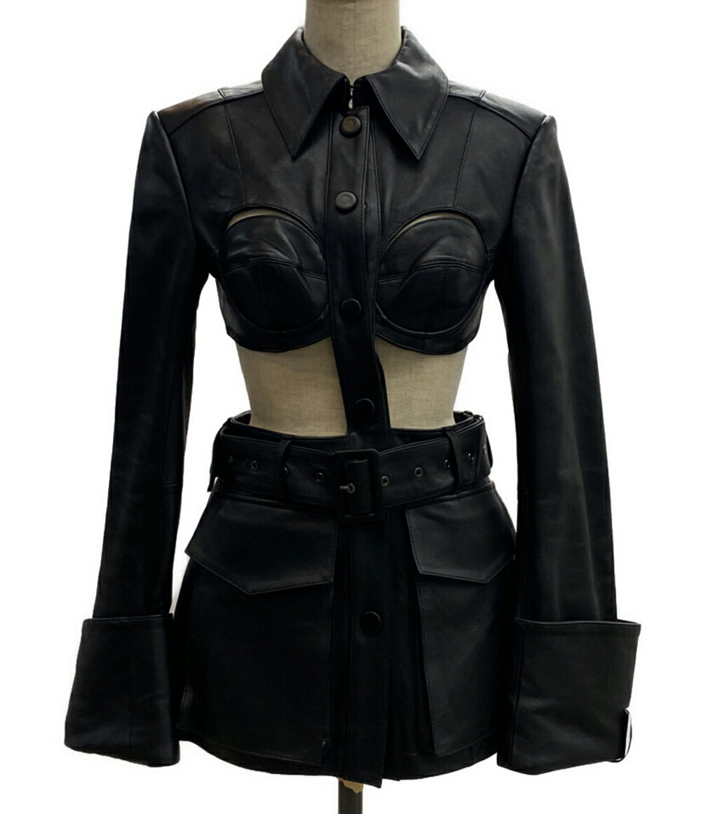 楽天市場】【中古】rokh ×H＆M ボタンディテール ウールブレザー