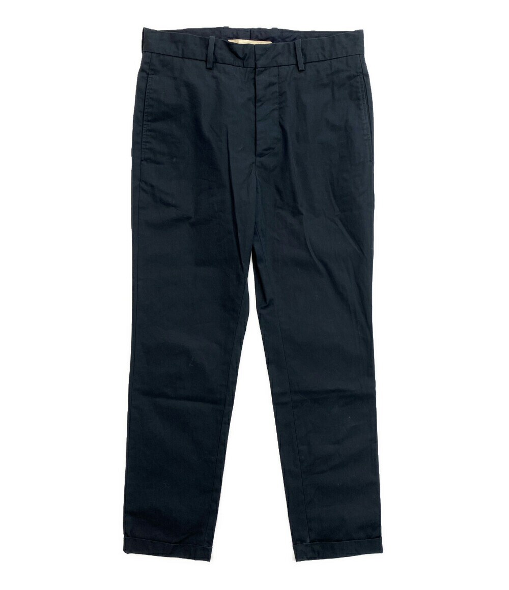 MARNI マルニ ワイドスラックス MARNI - COTTON CANVAS PANT / ワイドパンツ / バイカラー