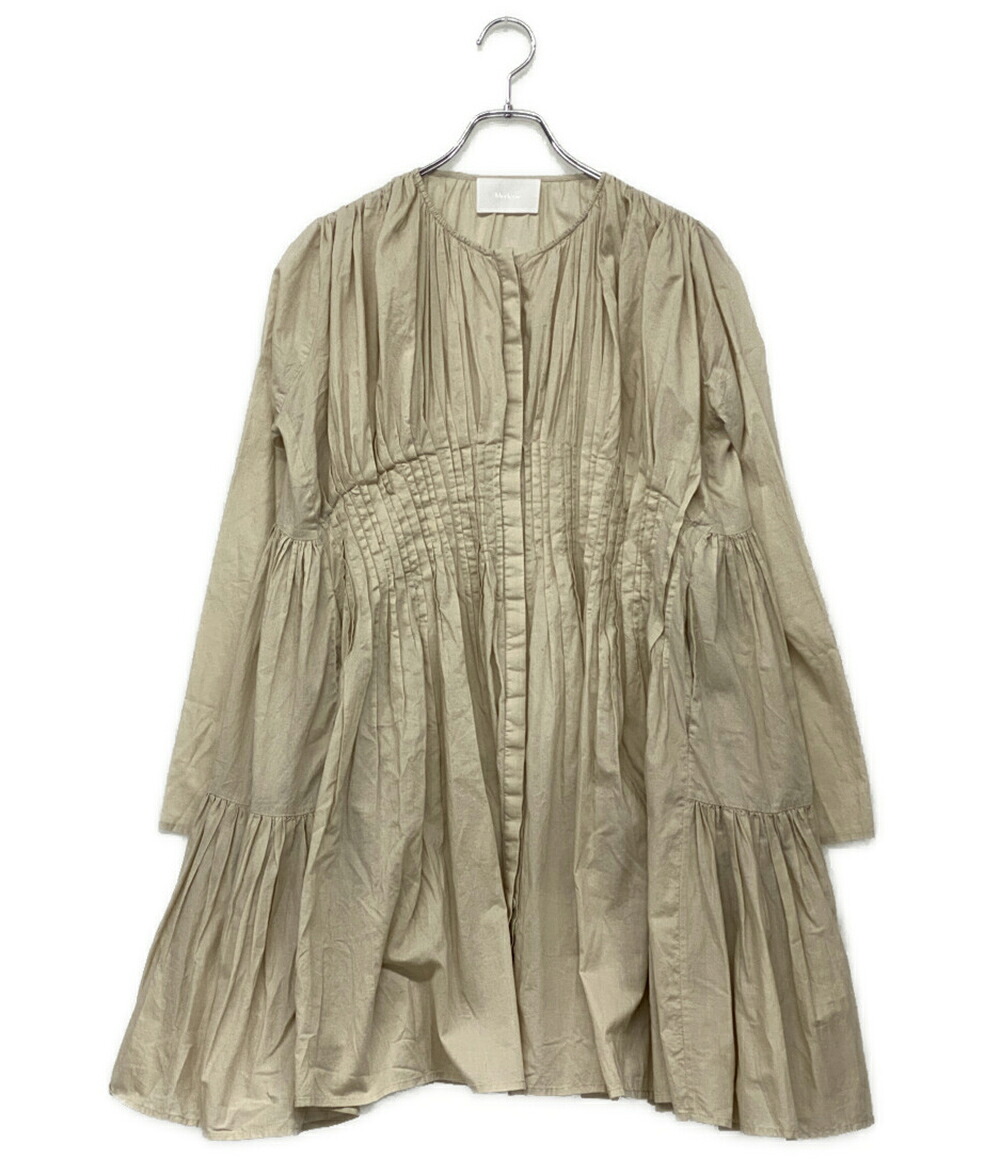【中古】 マーレット チュニック ベージュ 長袖 3710300030 レディース SIZE XS Merlette