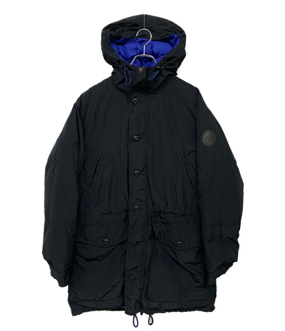 HUNTING WORLD ブラックチェック ダウンジャケット 10021376-1.jpg