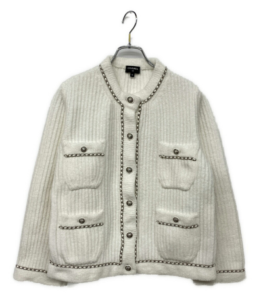 CHANEL ストライプジャケット 34 カーディガン　トップス　シャネル CHANEL(シャネル) トップス(レディース) 34ページ目 - 海外通販
