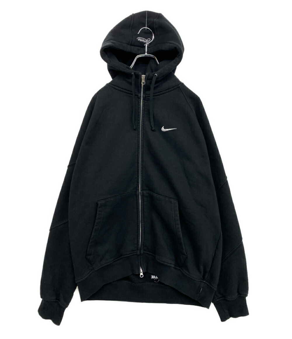 Supreme × NIKE レザーアップリケ　プルオーバー パーカー Mサイズ 楽天市場】【中古】 シュプリーム SUPREME ×NIKE Hooded