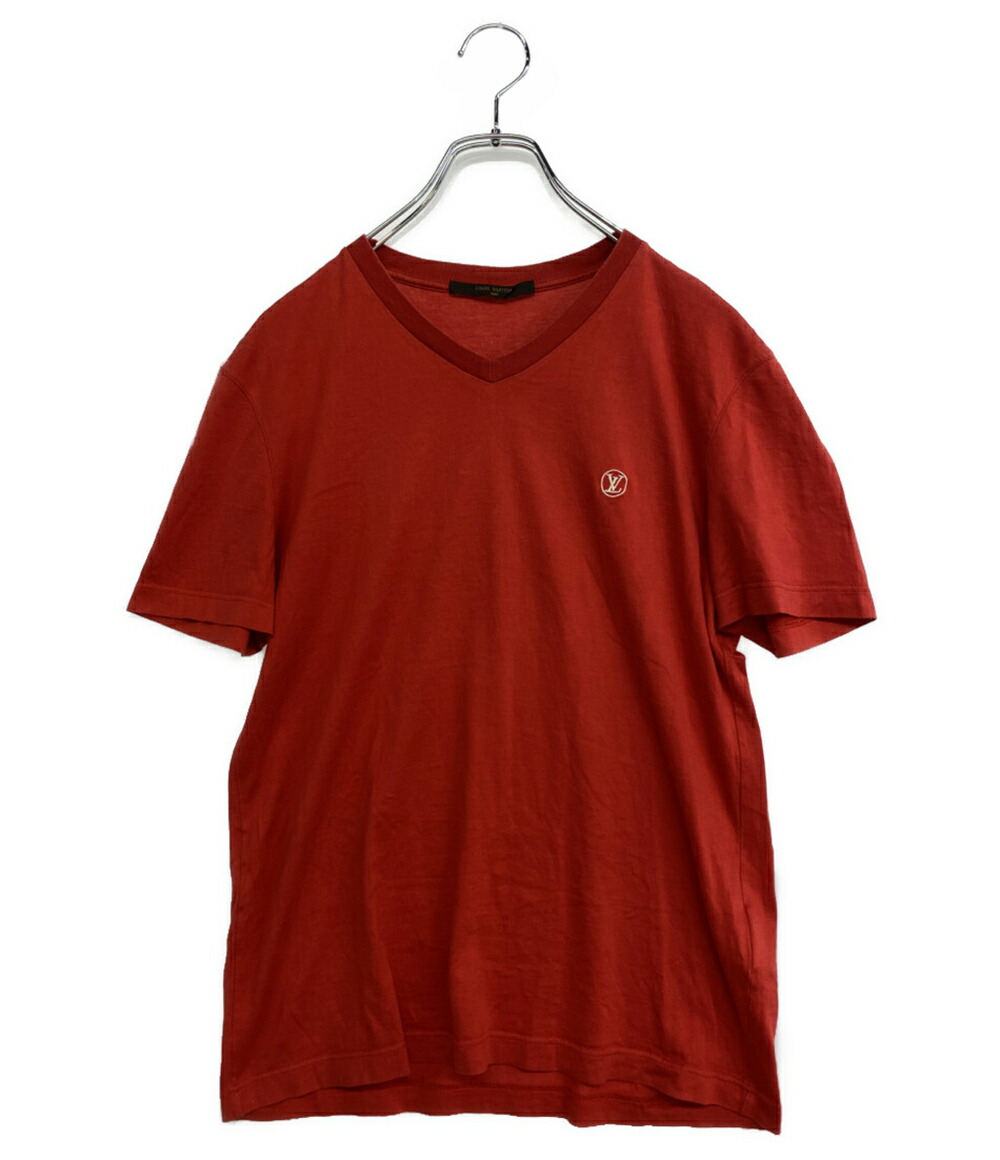 LOUIS VUITTON ルイ・ヴィトン/ロゴリバース半袖Tシャツ/Mサイズ/RW211W  TXP  FJTS18/ABランク/88【中古】 LOUIS VUITTON ルイ・ヴィトン/ロゴリバース半袖Tシャツ/Mサイズ