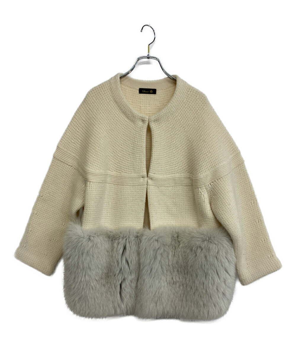 楽天市場】DRAWER ドゥロワーウール カシミヤ アラン FOX