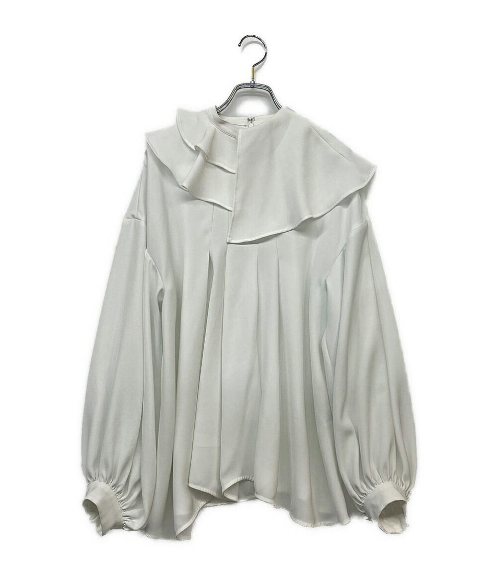 現行✨タグ付✨ENFOLD FRILL OVER BL フリルオーバーブラウス 現行✨タグ付✨ENFOLD FRILL OVER BL フリルオーバーブラウス