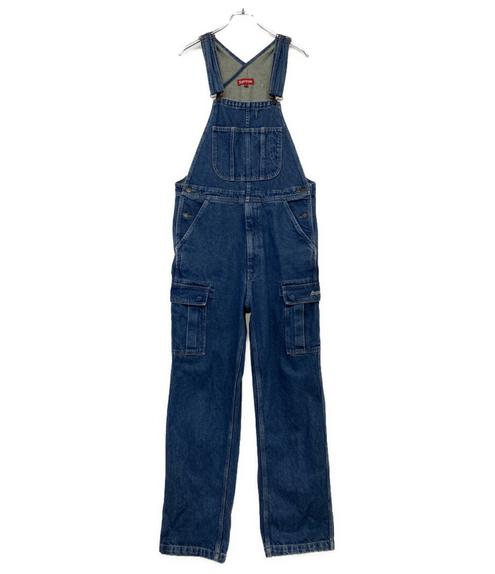 希少　supreme 2016aw デニムオーバーオール　クラシックロゴ Supreme シュプリーム 16AW denim overalls クラシックロゴ
