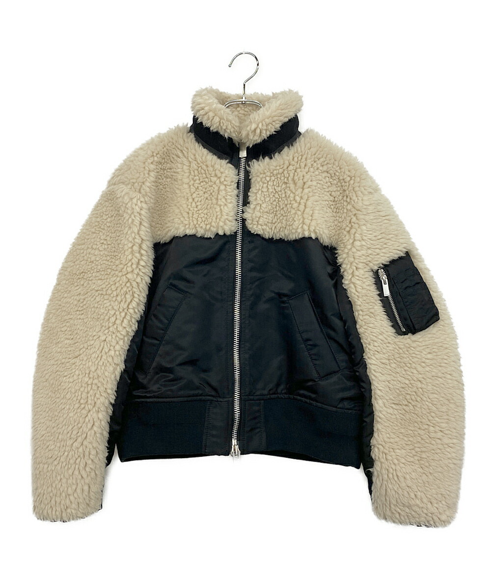 23AW［中古］Sacai ウールリバーシブルジャケット Lサイズ 楽天市場】【中古】sacai 23AW Wool Melton Blouson ジャケット