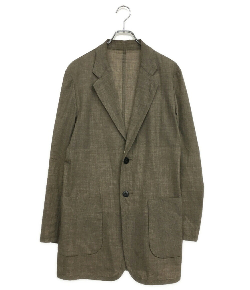 【中古】 クラス テーラードジャケット PLAIN WEAVE YAK WOOL JACKET 23SS CCDS01UNIB メンズ SIZE 3 CLASS|Rehello by BOOKOFF