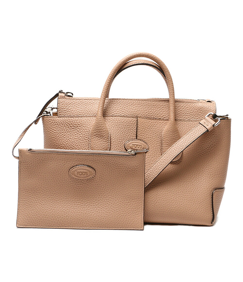 【TOD'S】トッズ　フラワーバッグ　ハンドバッグ　ショルダーバッグ　ベージュ 楽天市場】【TOD'S】トッズ フラワーバッグ 2WAY ピンクベージュ