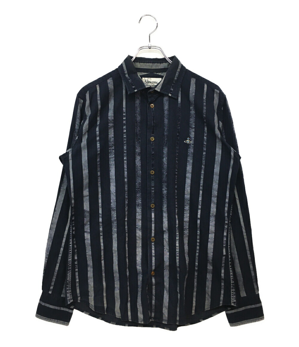 Vivienne Westwood シャツ　サイズ1 USED】 Vivienne Westwood MAN チェックシャツ / 44 / メンズS