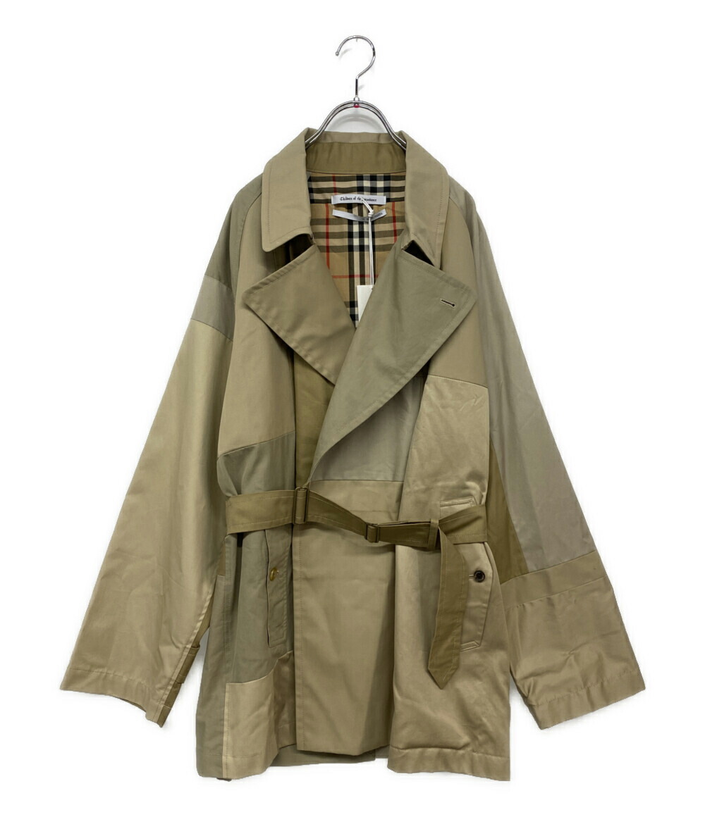 【中古】 チルドレンオブザディスコーダンス トレンチコート チェック COTDNYCO-412 メンズ SIZE 1 Children of the discordance