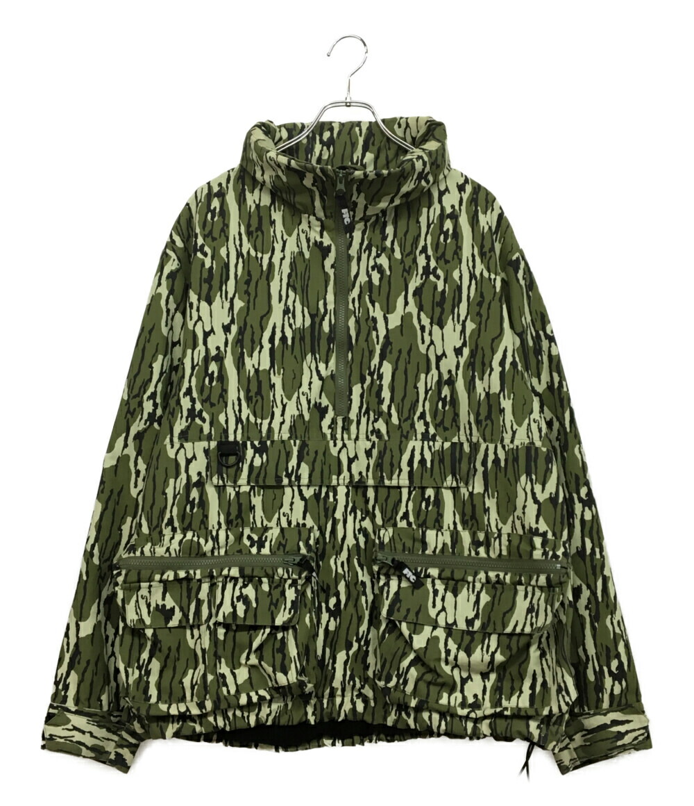 【中古】 エフティーシー ジャケット TACTICAL ANORAK カモ柄 22AW メンズ SIZE L FTC