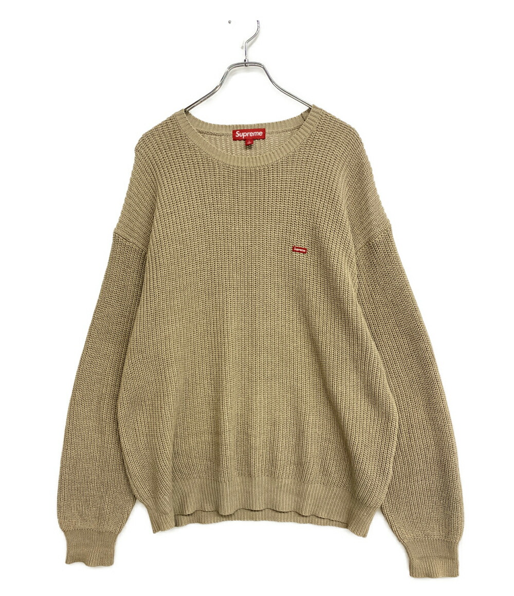 シュプリーム Supreme Small Box Ribbed Sweater Supreme Small Box Ribbed Sweater FW23 Black Tan Royal Multi