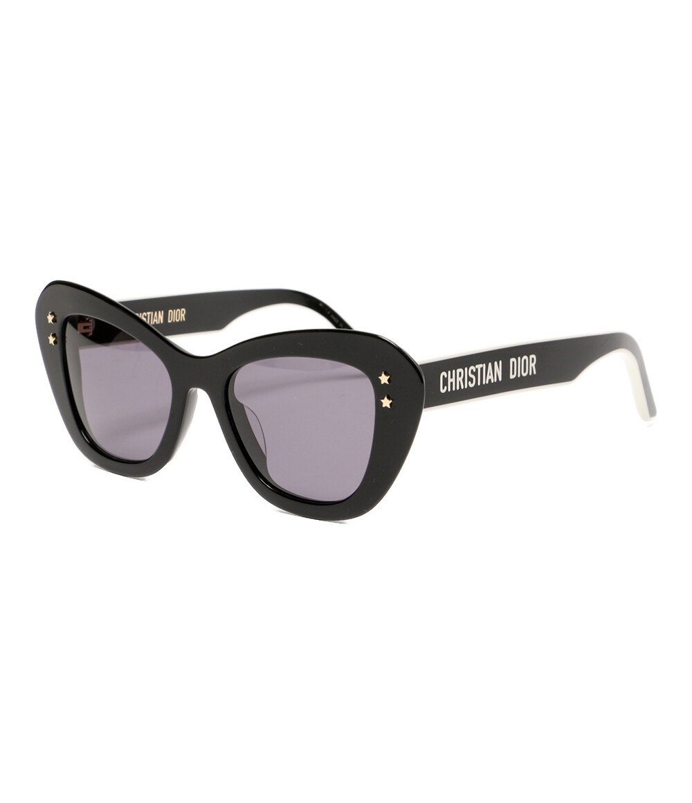 【Dior 】ダークブラウンサングラス　✨ホワイトケース付き✨ クリスチャンディオール サングラス DIORMINIGLAM YB714 ケース