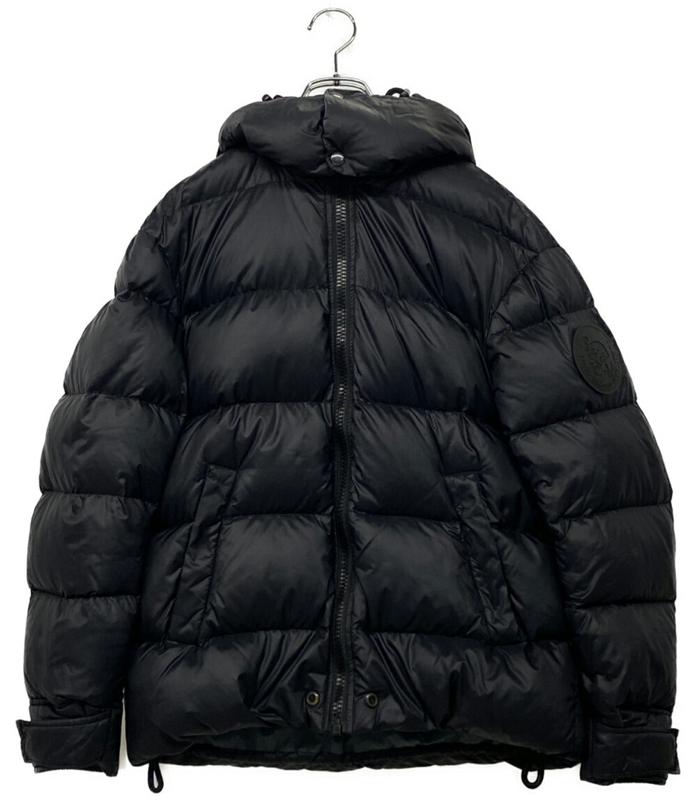 【未使用】diesel ブラックダウンジャケット Mサイズ ファー付き　MA-1 DIESEL ファー付き MA-1ジャケット XL - メルカリ