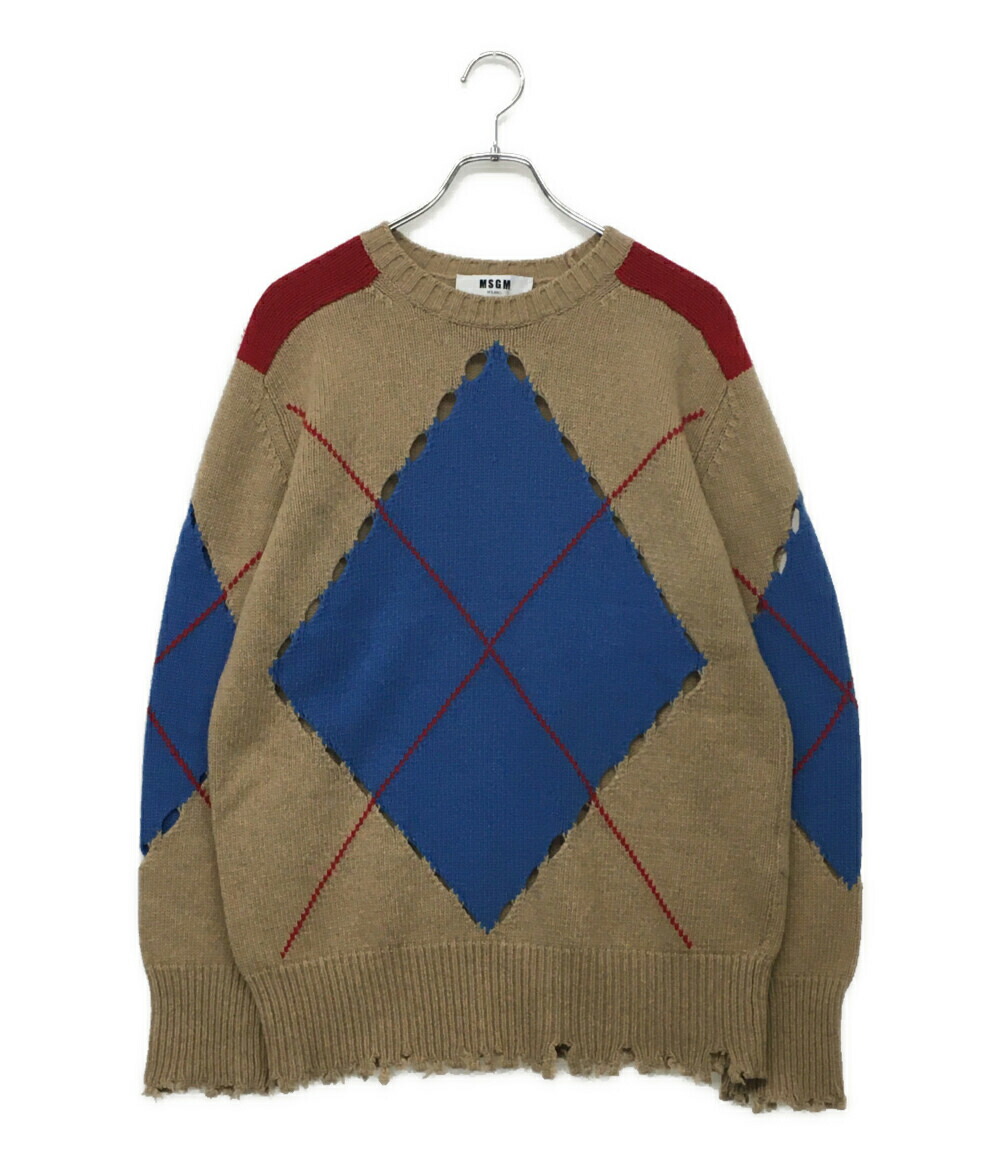 楽天市場】【完売】エムエスジーエム MSGM メンズ トップス ニット