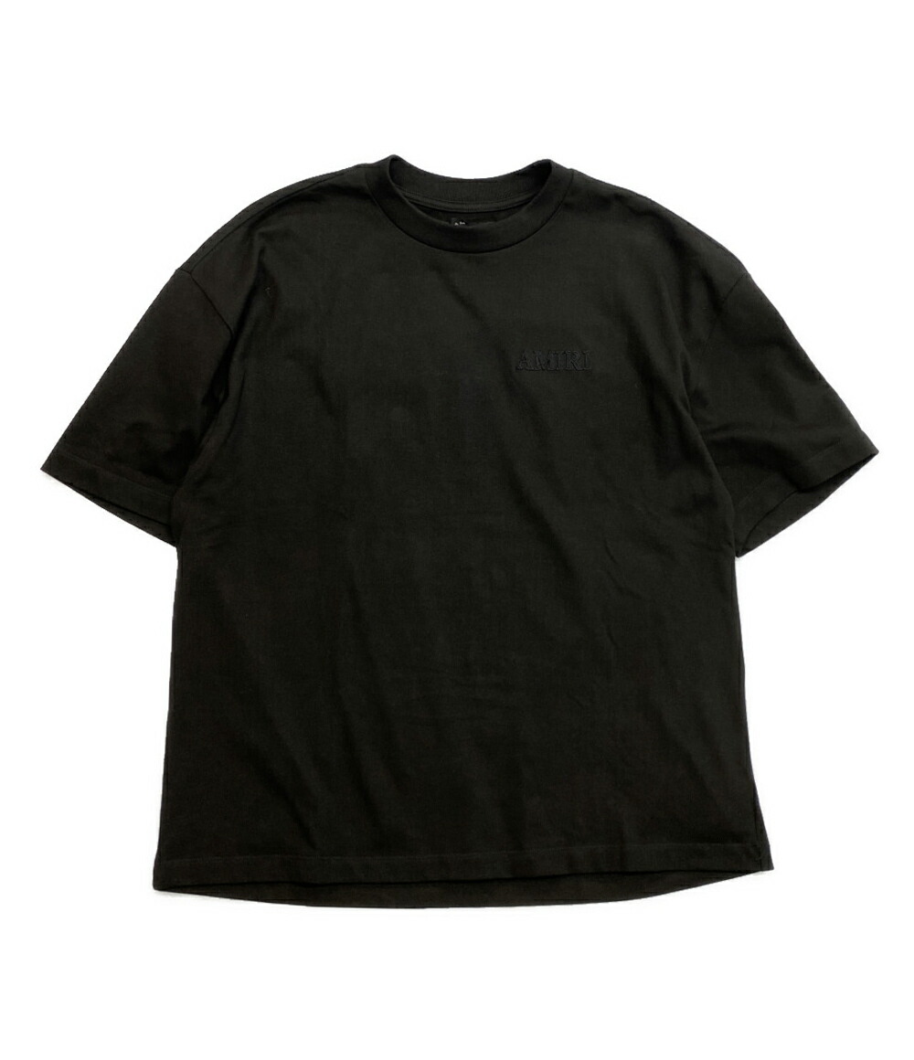 【中古】 アミリ 半袖Ｔシャツ ロゴパッチオーバーサイズカットソー 24ss メンズ SIZE L AMIRI
