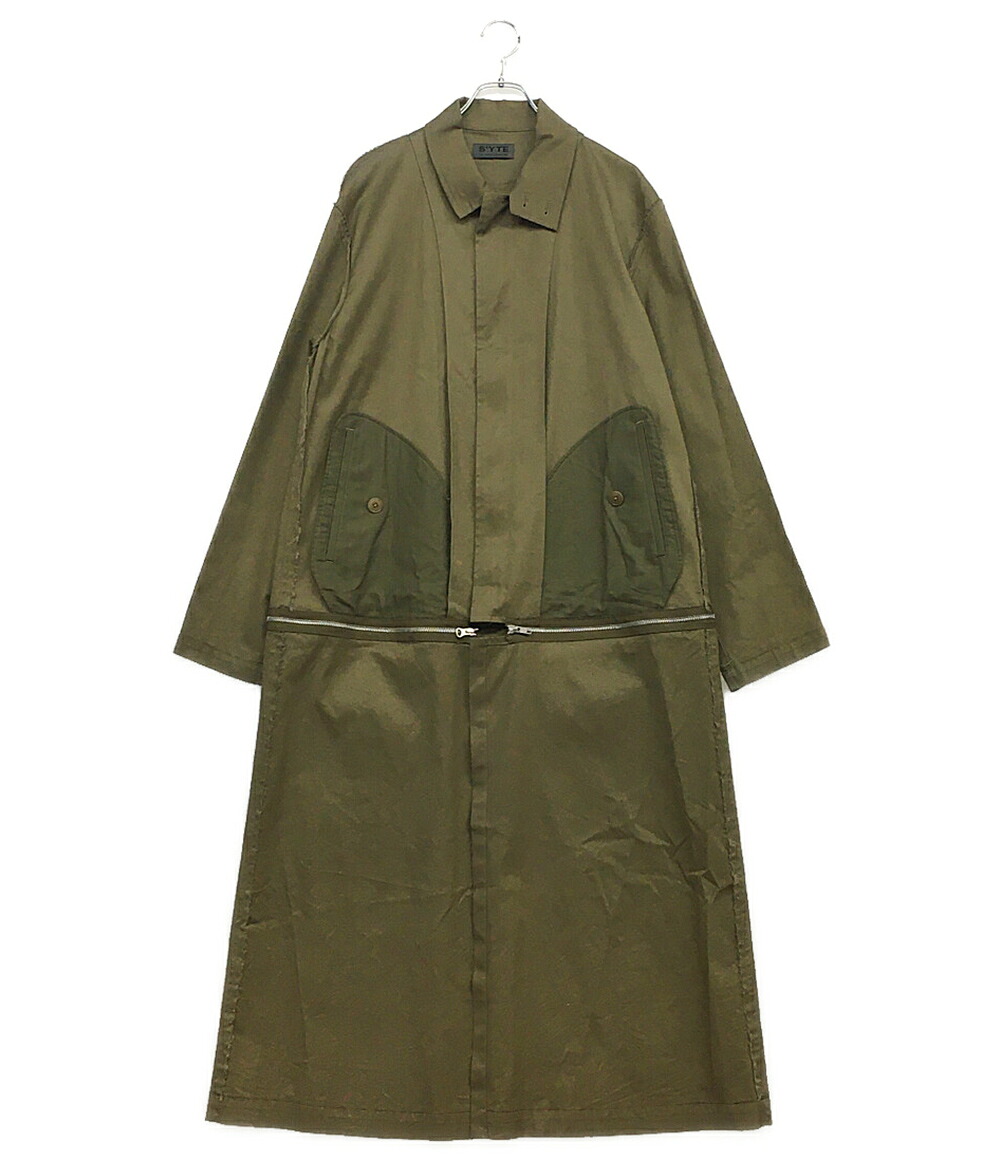 【中古】 サイト コート COTTON INSIDE OUT 2WAY COAT 22SS メンズ SIZE 3 S'YTE
