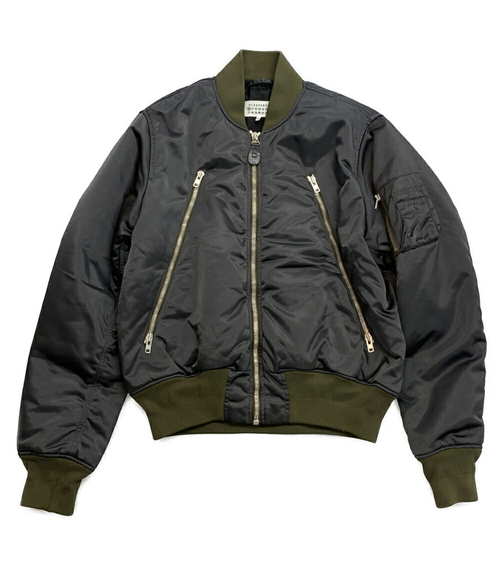 美品　メゾンマルジェラ　Maison margiela ボンバージャケット Maison Margiela メゾンマルジェラ ボンバージャケット MA-1