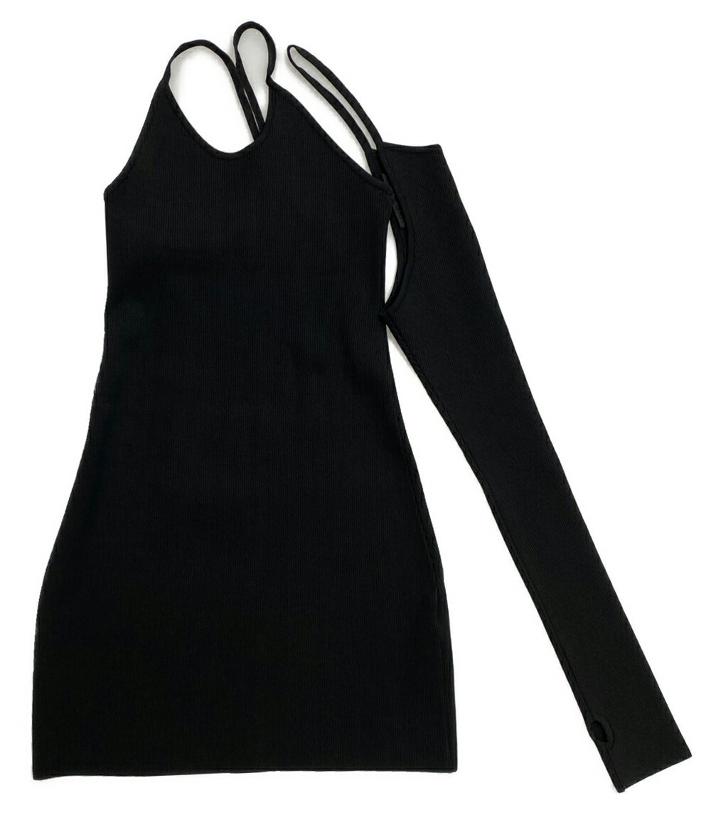【中古】美品 ヘインソ デタッチド 捩り ミニ衣装 リブニット レディース SIZE 1 HYEIN SEO