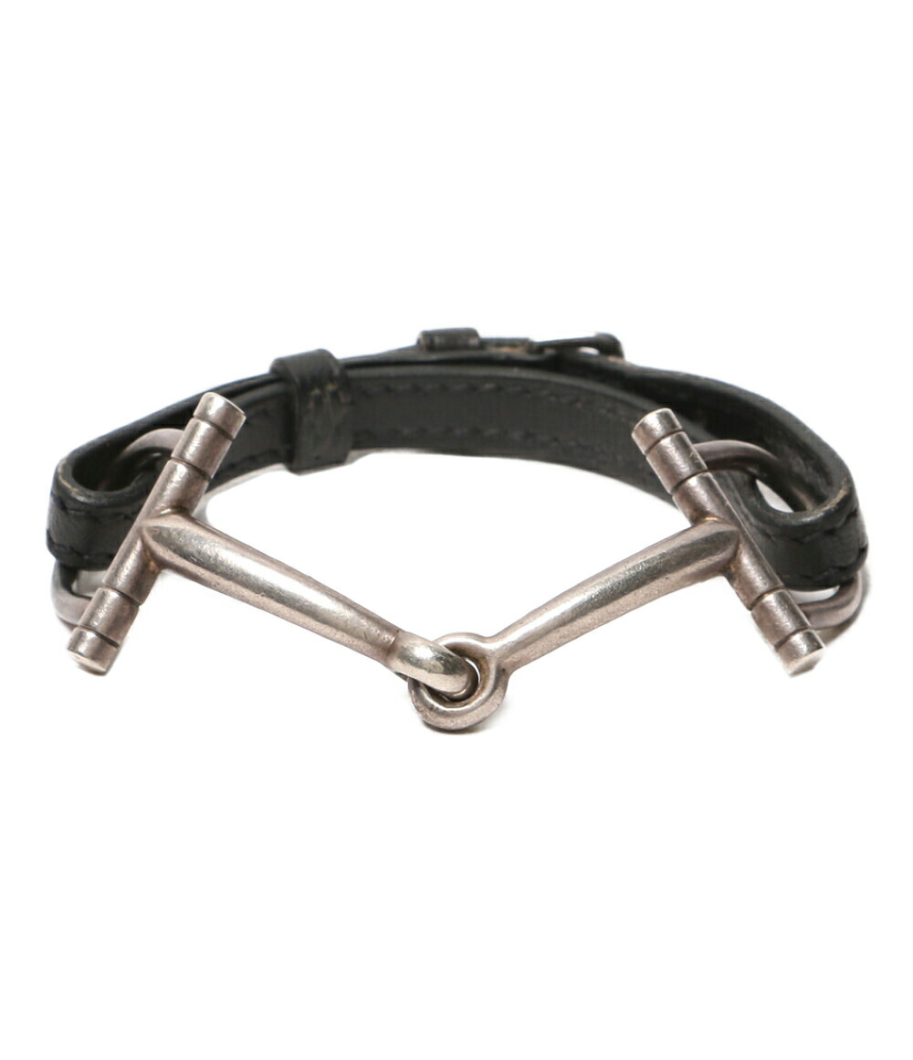 楽天市場】エルメス （HERMES） ホースビット Ag925×レザーベルト