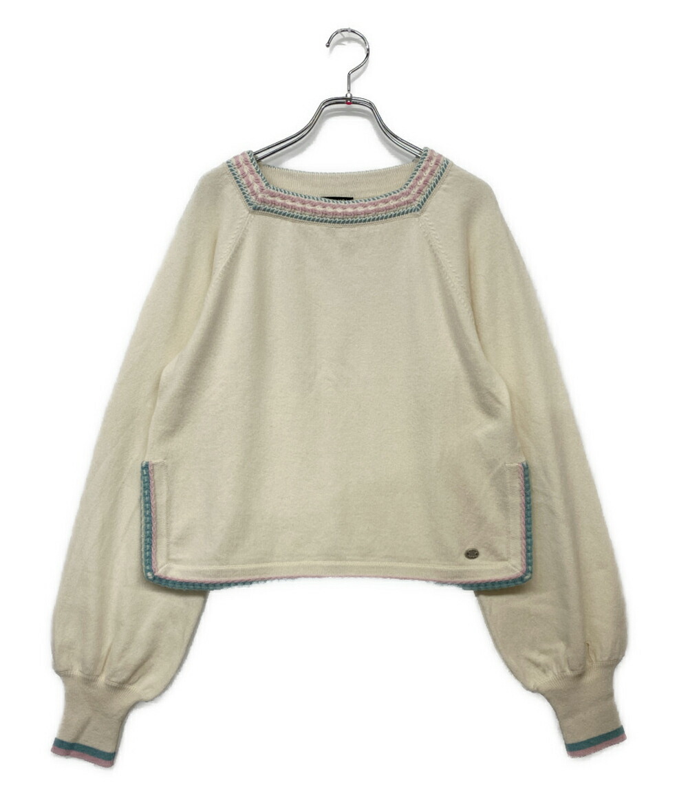 【中古】 シャネル カシミアニット セーター P56589 レディース SIZE 36 CHANEL