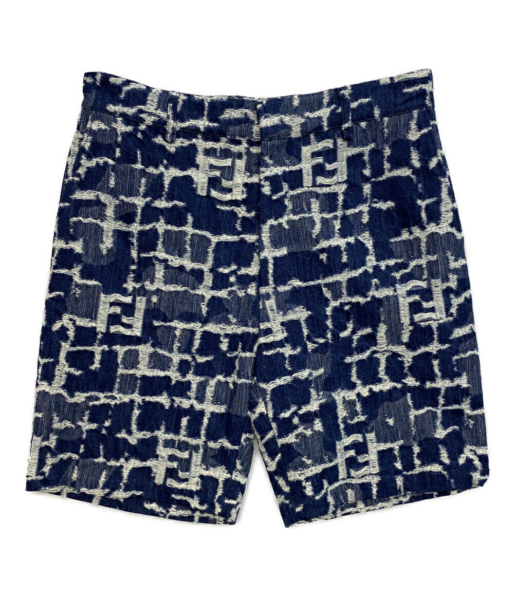 楽天市場】FENDI フェンディ ショートパンツ ズッカ柄 ブラウン F809