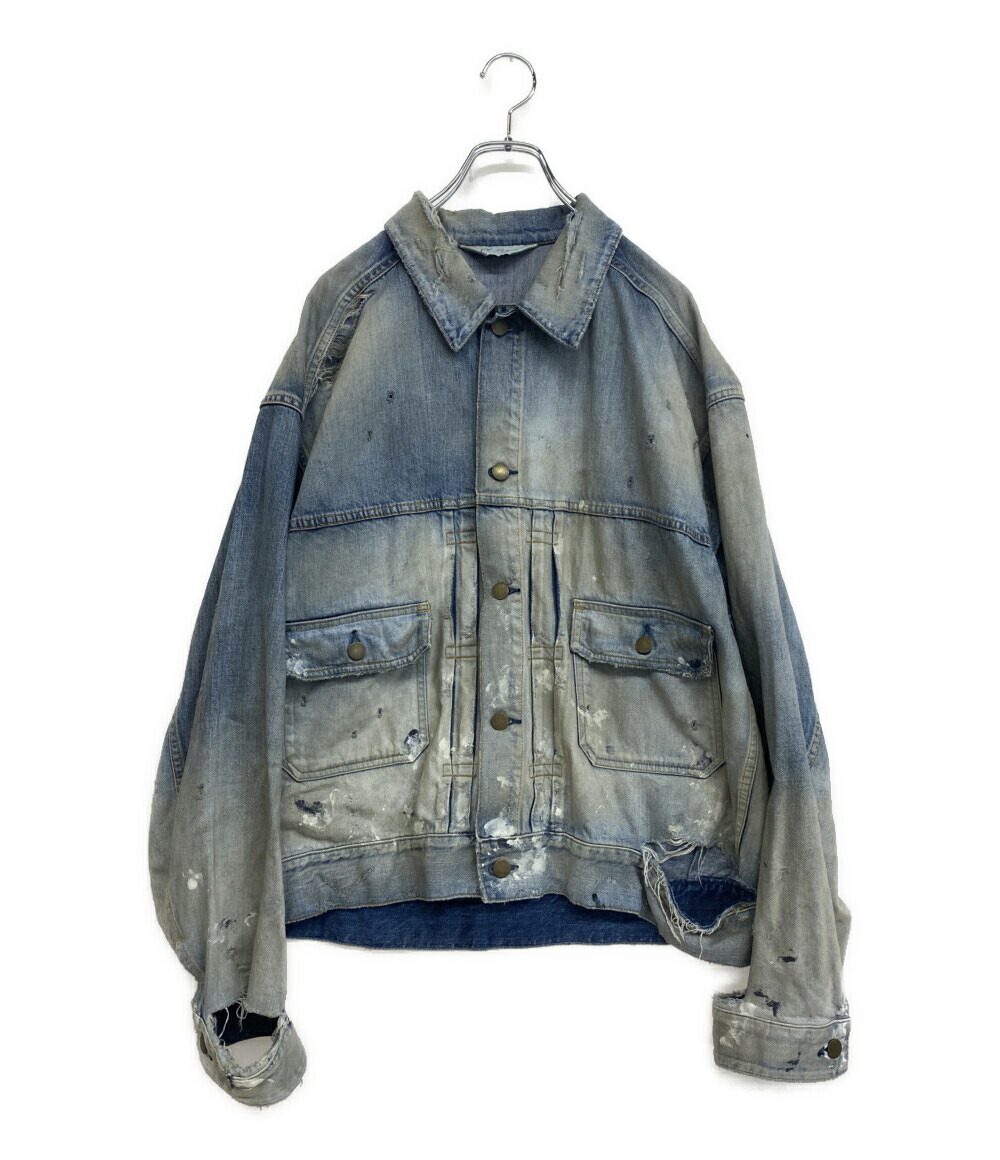 楽天市場】【中古】2023AW ANCELLM アンセルム SIZE:3 DAMEGE DENIM