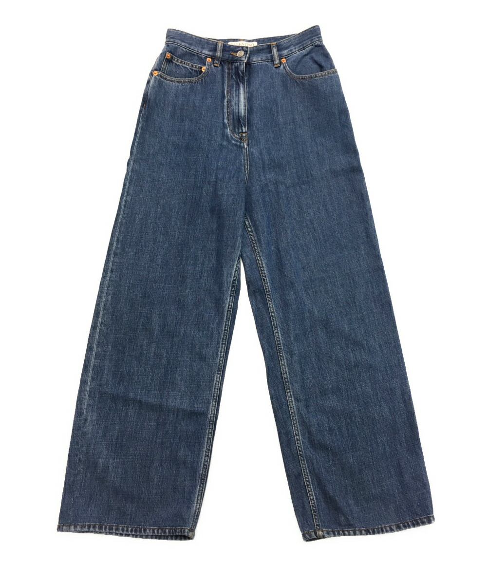 VALENTINO ヴァレンティノ　カットオフ　デニムパンツ　USED加工 VALENTINO ヴァレンティノ カットオフ デニムパンツ USED加工 90