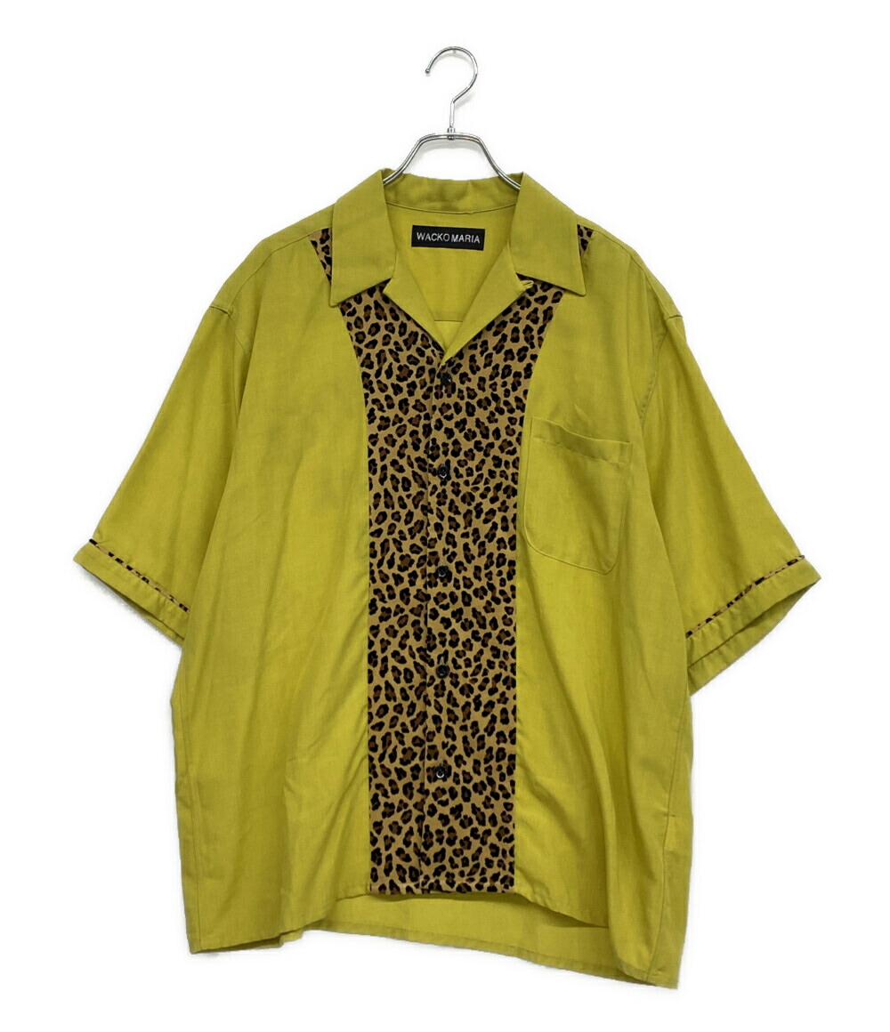 楽天市場】【中古】WACKO MARIASTRIPED OPEN COLLAR SHIRT ストライプ