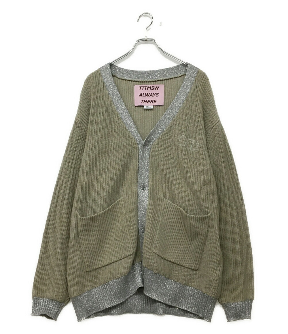 楽天市場】TTT MSW【ティー】モヘアカーディガン グリーン Mサイズ