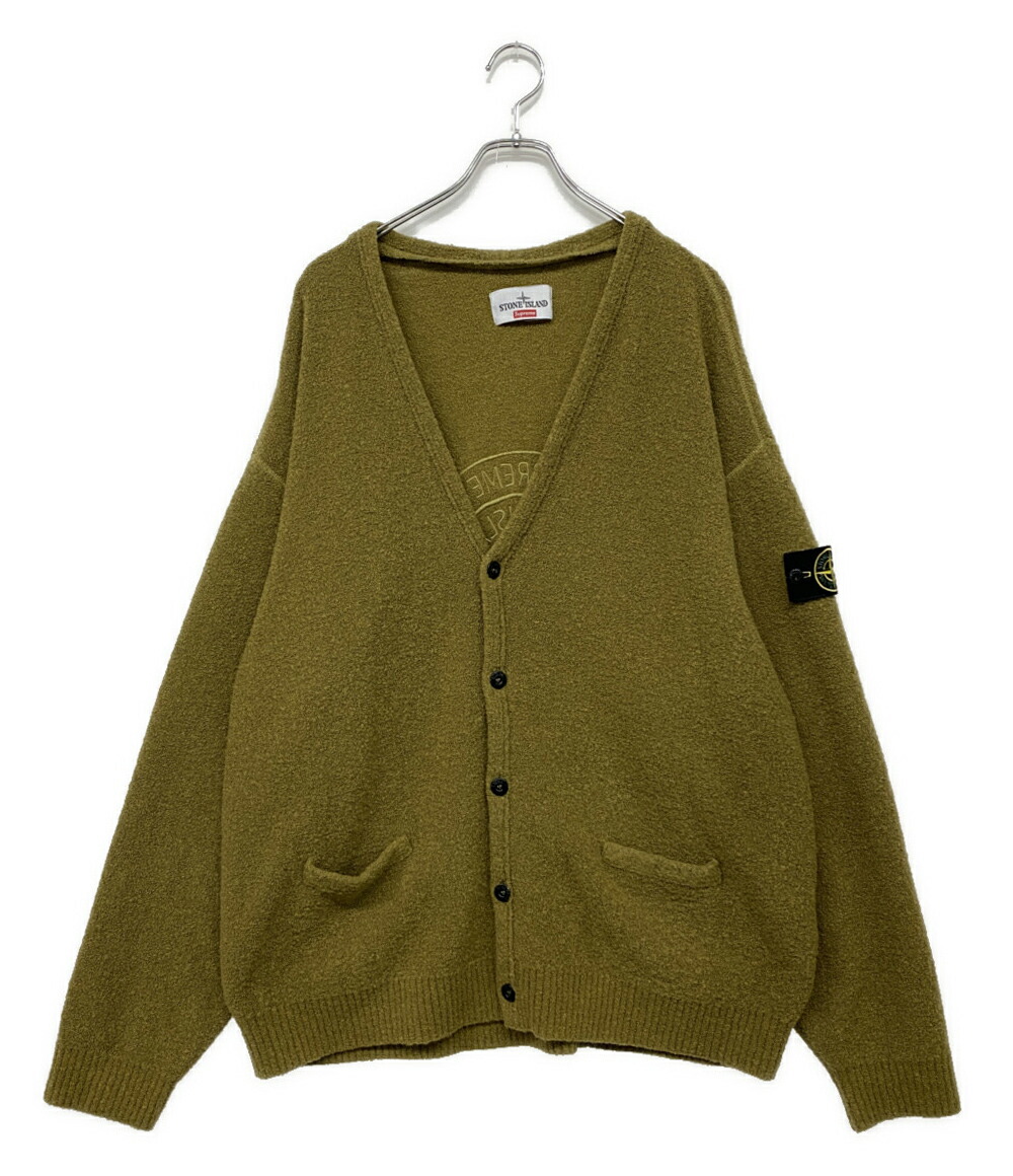 楽天市場】Supreme 23aw x Stone Island Boucle Cardigan Size-M