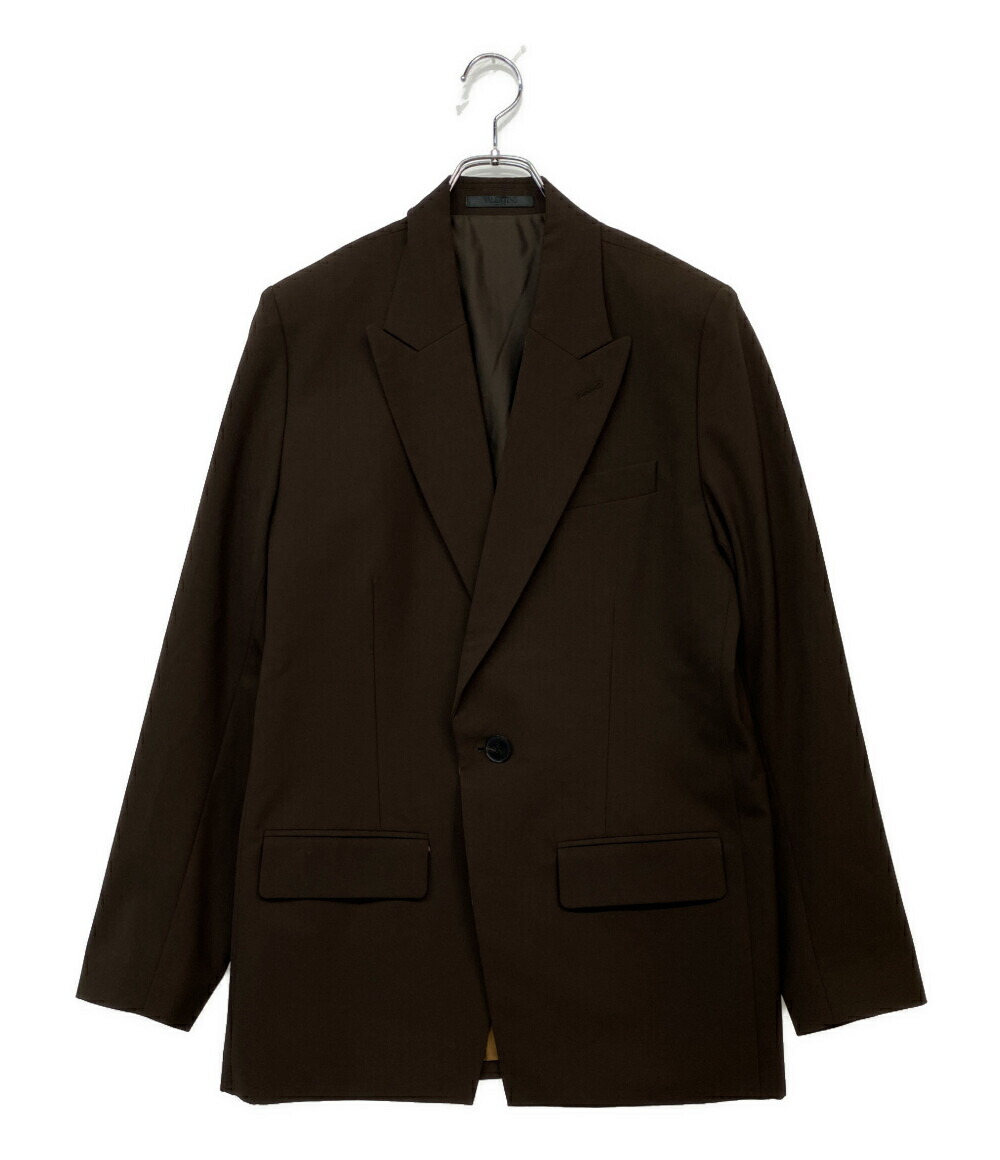 【中古】 ヴァレンチノ ジャケット 1B ブラウン 20AW メンズ SIZE 44 VALENTINO
