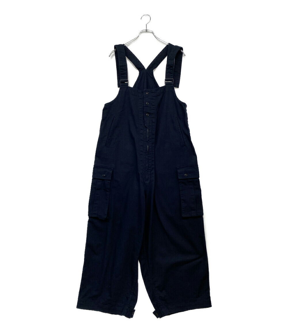 【中古】 ヨウジヤマモトプールオム 大層らしい櫂 BLACK SCANDAL KATSURAGI WORK OVERALLS 24AW H0-D99-040 メンズ SIZE 1 YOHJI YAMAMOTO POUR HOMME