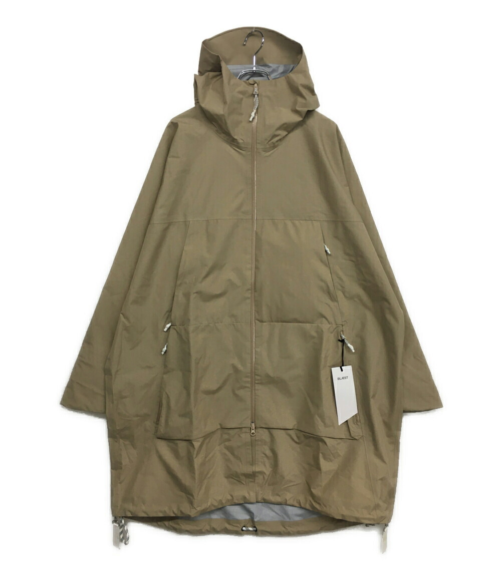 【中古】美品 ブレスト マウンテンパーカー ベージュ レインウェア 375-5290 メンズ SIZE M BLAEST