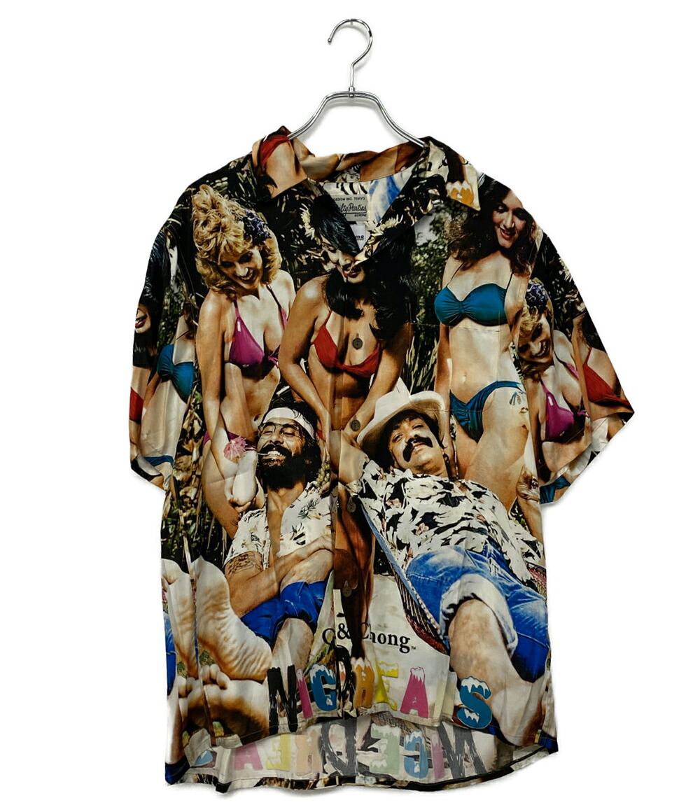 【中古】 ワコマリア 半袖シャツ Nice Dream メンズ SIZE M Guilty parties Cheech & Chong x WACKO MARIA