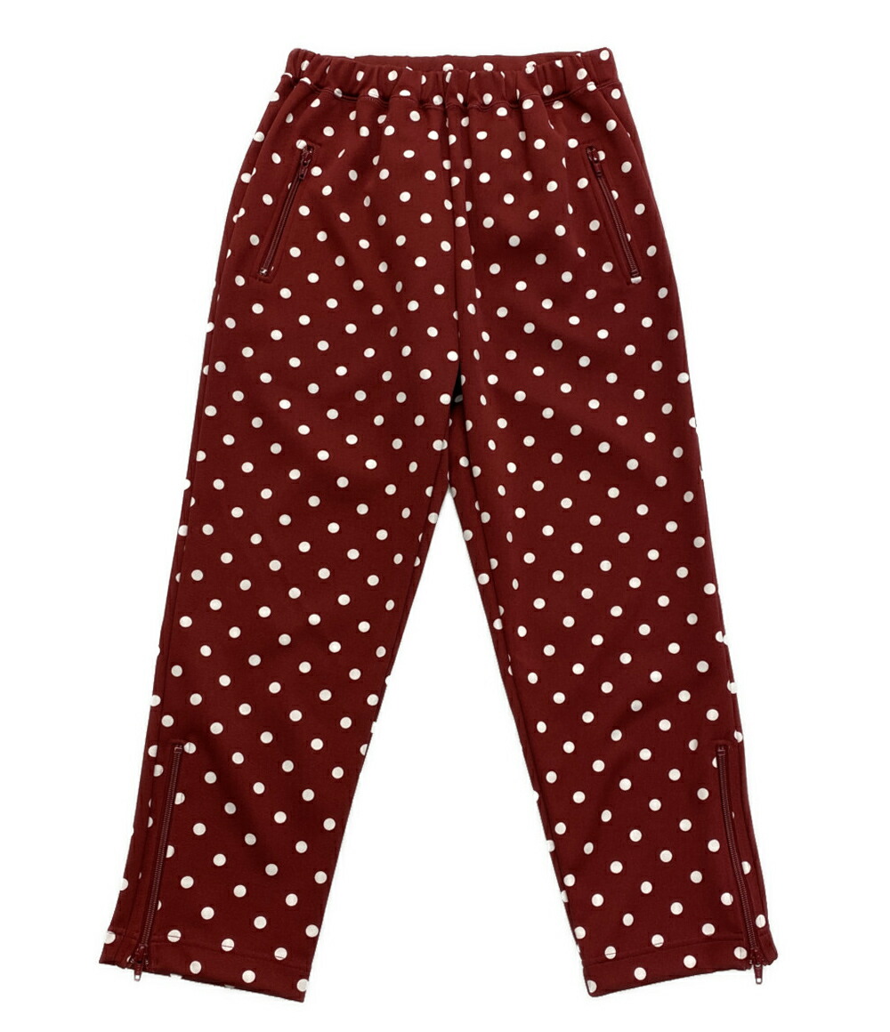 【中古】 コムデギャルソンガール ドット柄裾ジップジャージーパンツ 23AW NL-T004 レディース SIZE S COMME des GARCONS GIRL