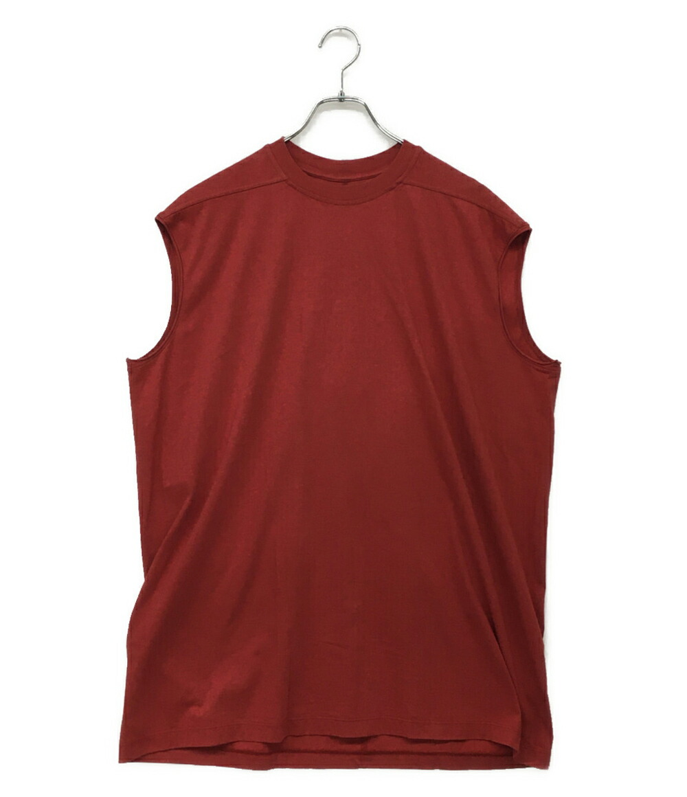 【専用】RICK OWENS(リックオウエンス) 19AWノースリーブカットソー 専用】RICK OWENS(リックオウエンス) 19AWノースリーブカットソー 楽天