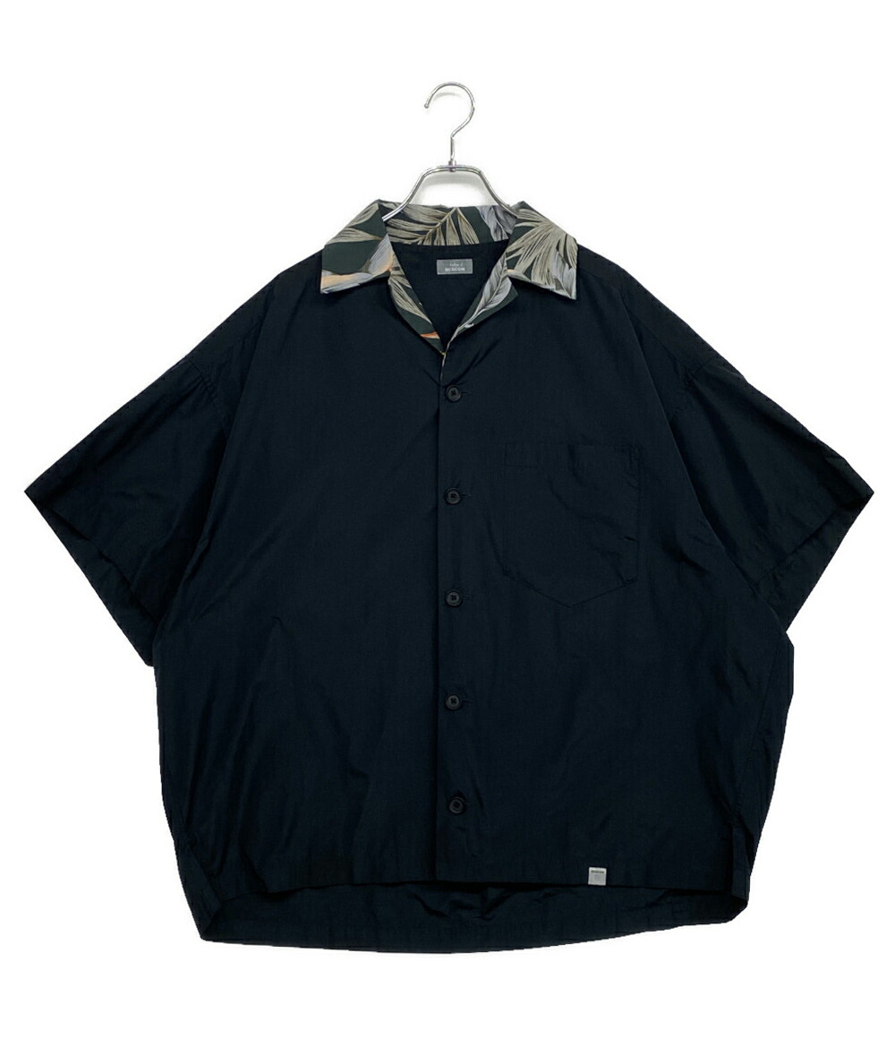 【中古】 カラービーコン 襟アロハ柄オープンカラーシャツ 半袖 21SS 21SBM-B04140 メンズ SIZE 1 kolor BEACON｜Rehello by BOOKOFF