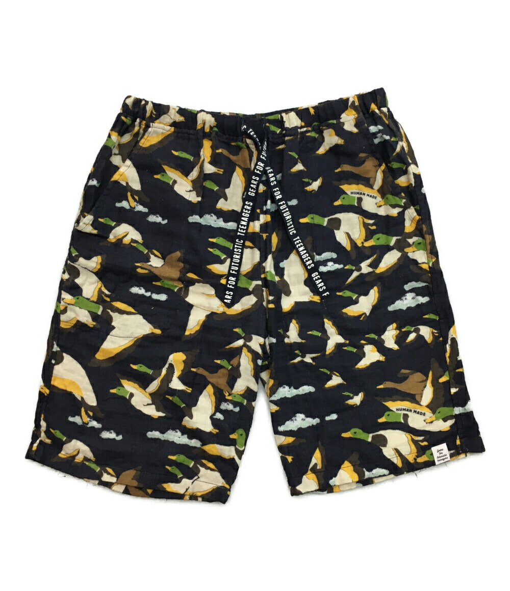 楽天市場】ヒューマンメイド ショーツ ハーフパンツ 黒色 ブラック